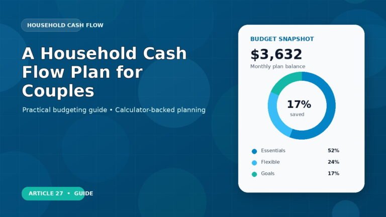 A Household Cash Flow Plan for Couples budgeting guide featured image