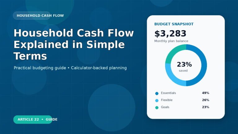 Household Cash Flow Explained in Simple Terms budgeting guide featured image